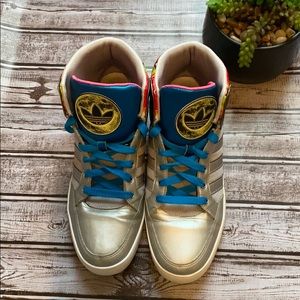 Adidas Sneakers Silver Glow In Dark D74408